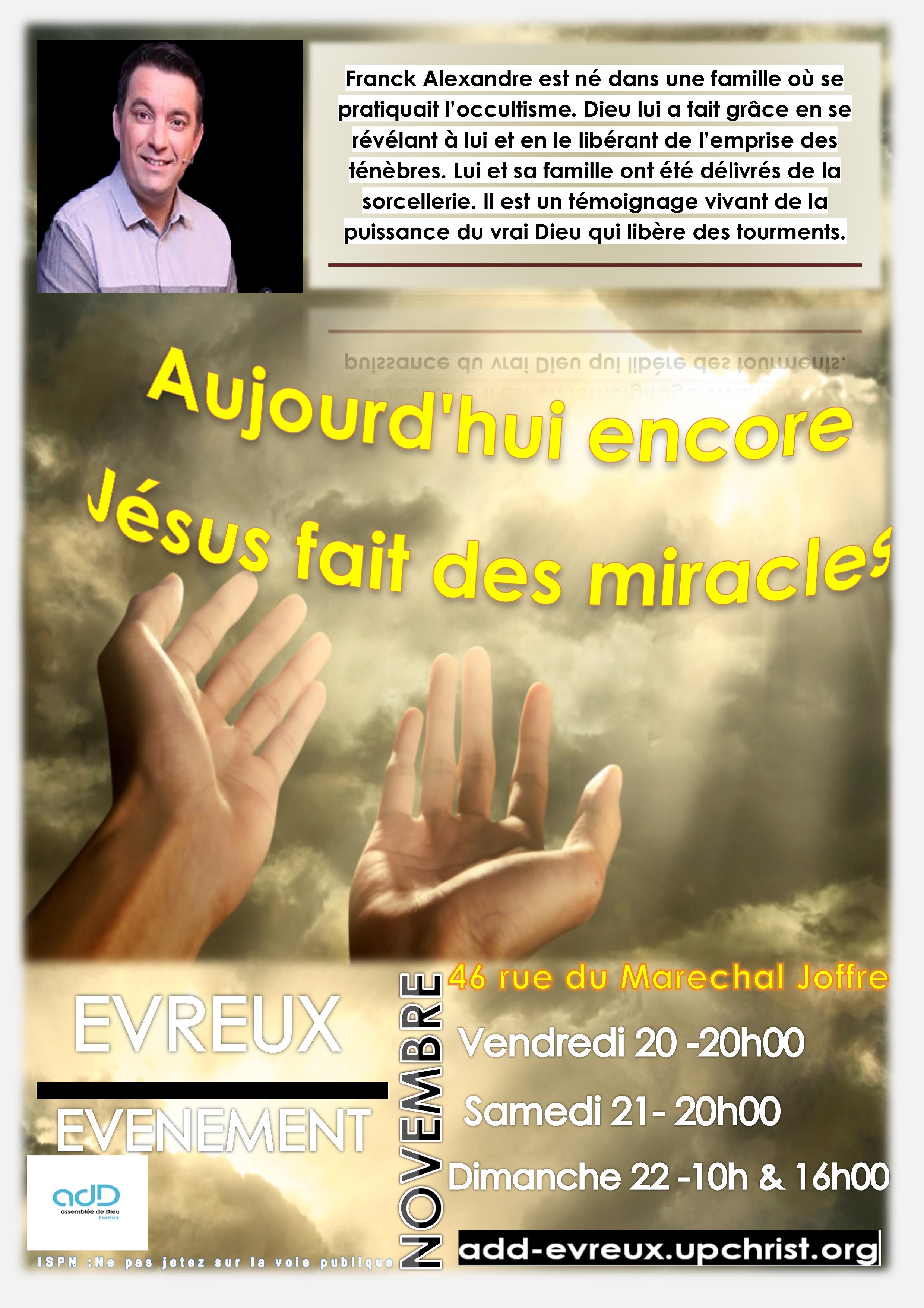 Featured image for “Jésus-Christ fait encore des miracles”