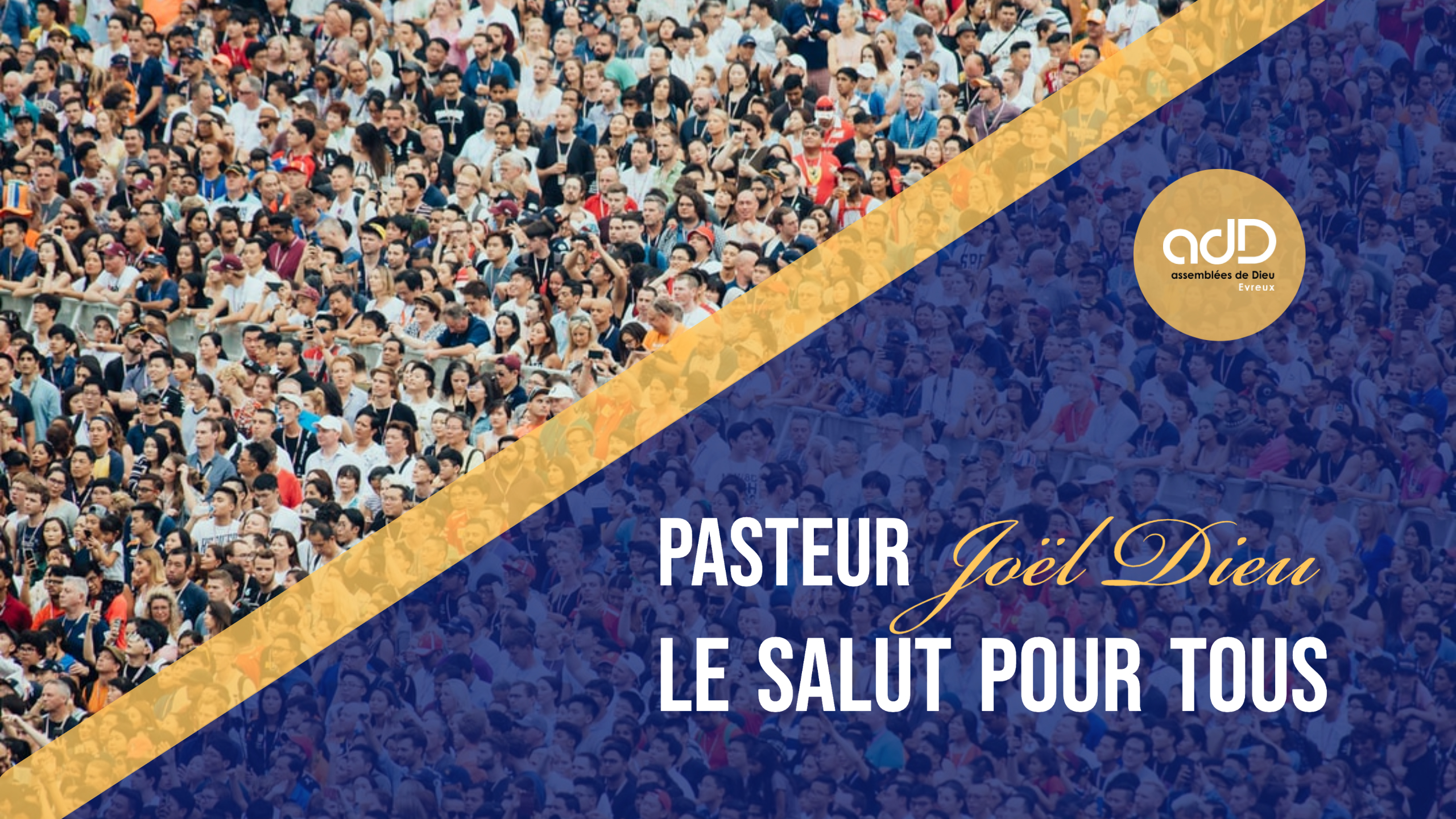 Featured image for “Culte en direct | « Le salut pour tous » | Pasteur Joël Dieu”