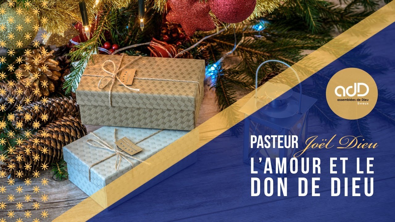 Featured image for “Culte de Noël en direct | « L’amour et le don de Dieu » | Pasteur Joël Dieu”