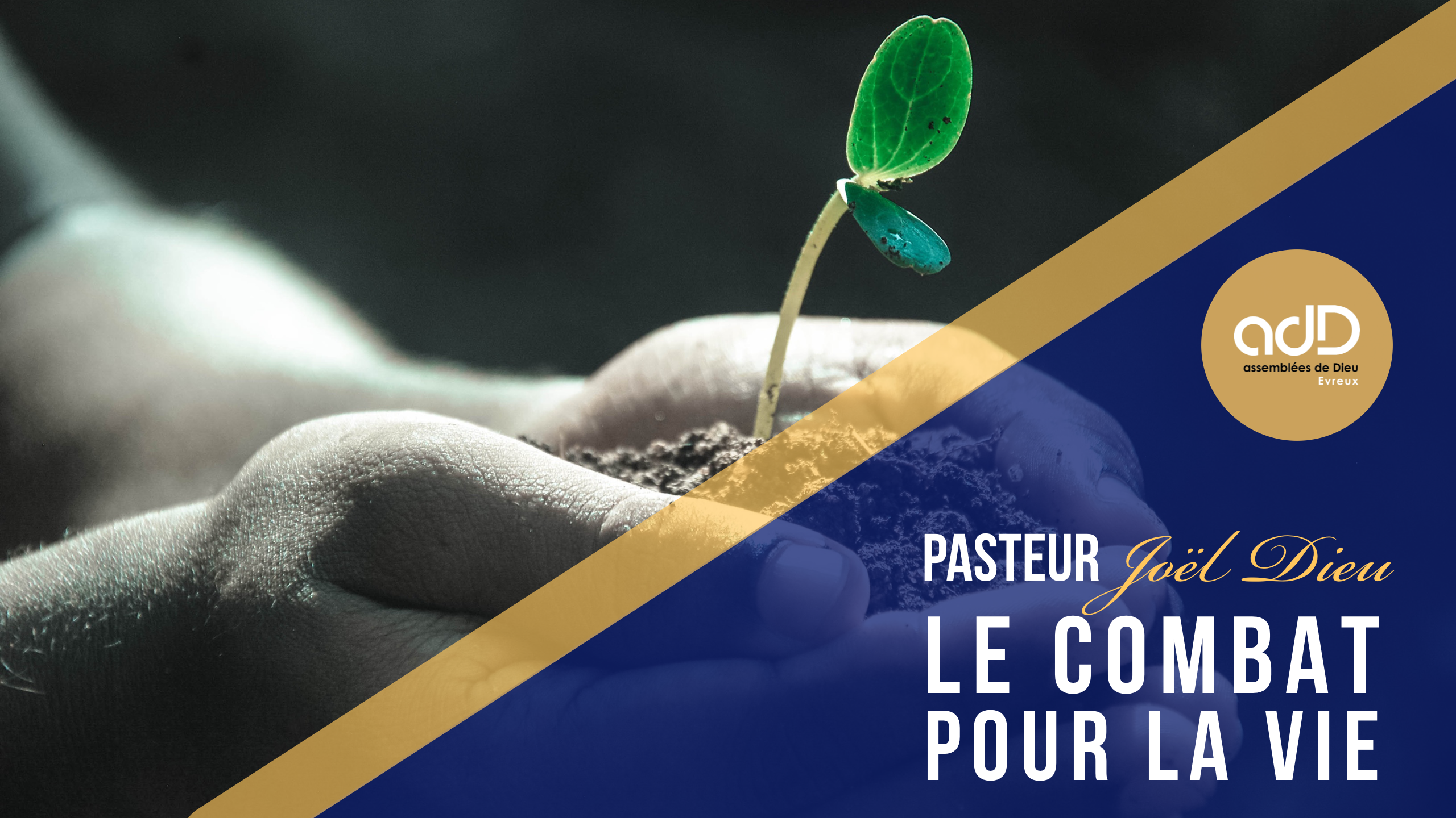 Featured image for “Culte en direct | « Le combat pour la vie » | Pasteur Joël Dieu”