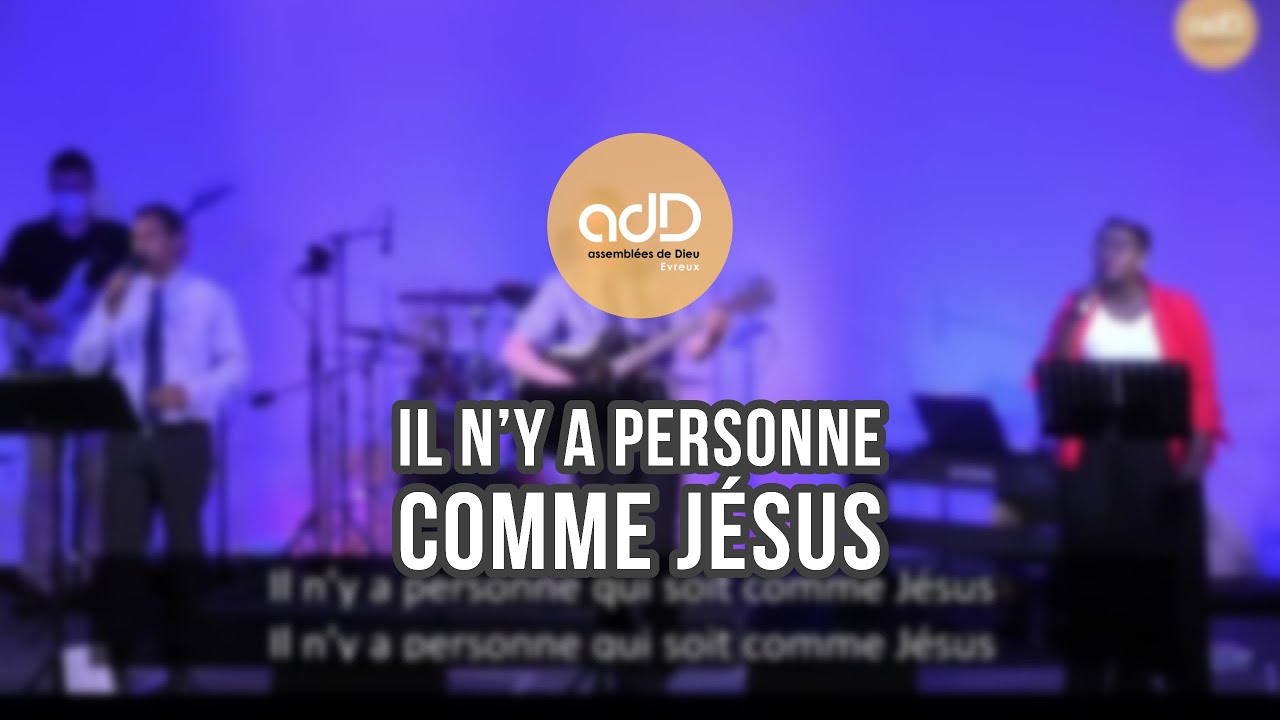Featured image for “Il n’y a personne comme Jésus | Chant | Paroles”