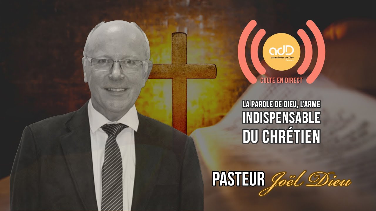 Featured image for “Culte du 13.02.22|  » La Parole de Dieu, l’arme indispensable du chrétien  » | Pasteur Joël Dieu”