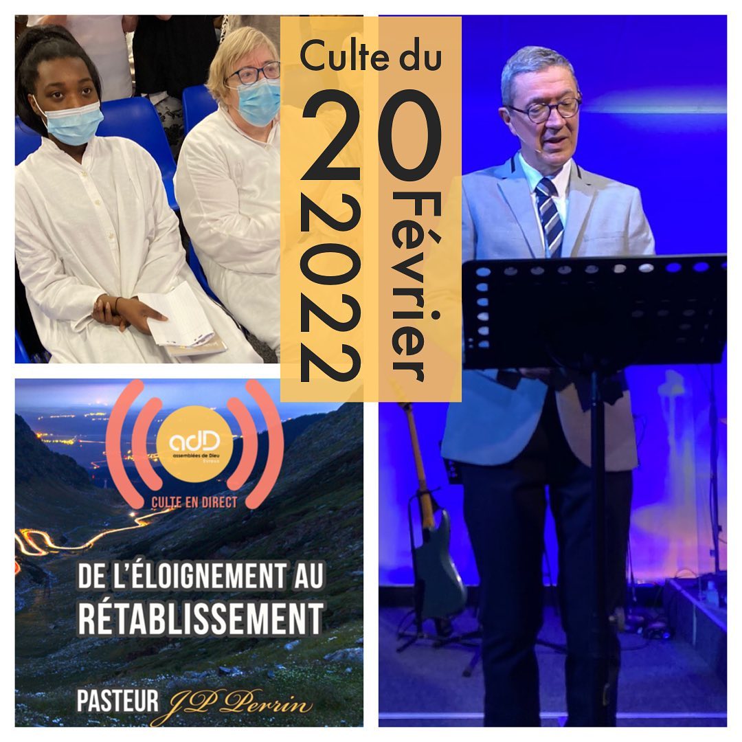 Featured image for “Photos de notre culte du Dimanche 20 Février 2022 avec le pasteur Jean Pierre P…”