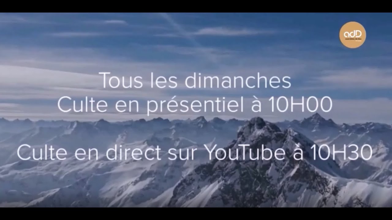 Featured image for “Culte du 28/08/22 à 10 h 00 / Direct 10 h 30”